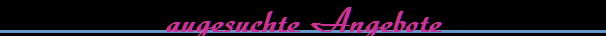 augesuchte Angebote